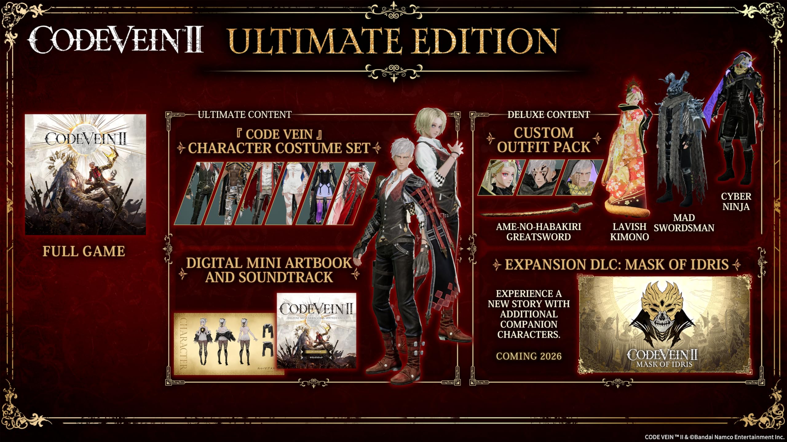 Code Vein II: Ultimate Edition - PlayStation 5 - 3