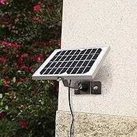 Vista 7 de Cargador y mantenedor de batería solar impermeable de 6 V, panel solar de 5 vatios, controlador de carga solar MPPT inteligente integrado + soporte