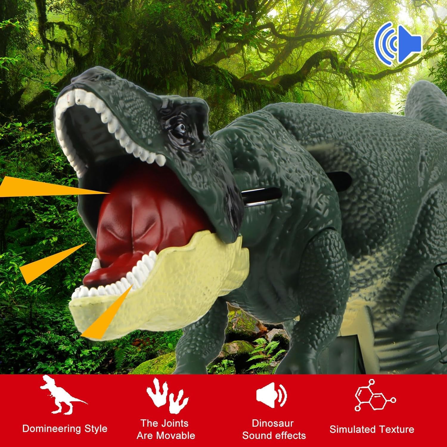 Tyrannosaurus Rex Dominion Dinosaur Toy Rocking Dinosaur Toy Funny ...