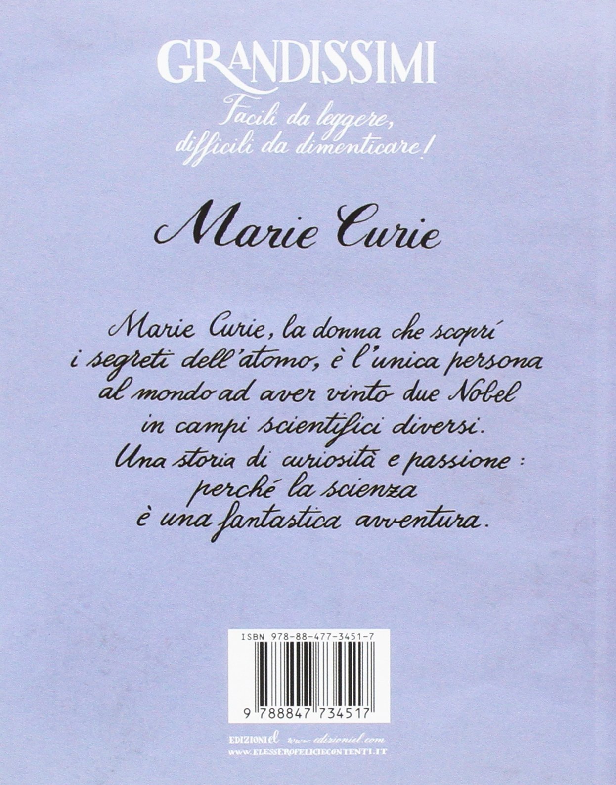 Marie Curie. La signora dell'atomo. Ediz. a colori
