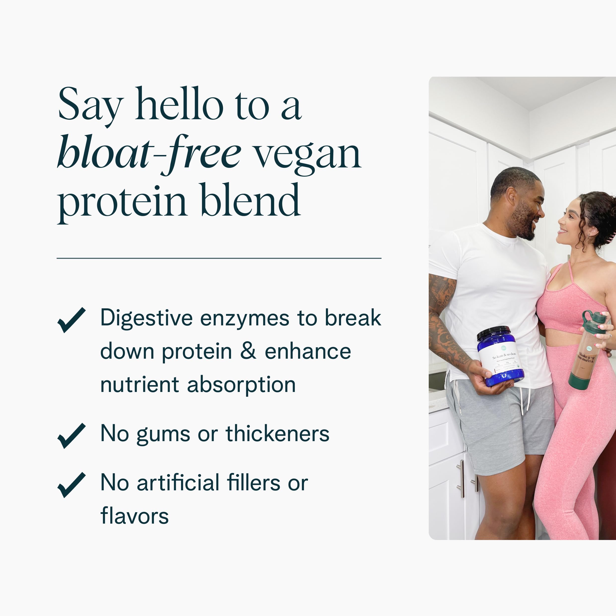 Ora Organic Vegan Protein Powder for Women & Men, Vanilla Chai, 20 Servings — Amazon image 6