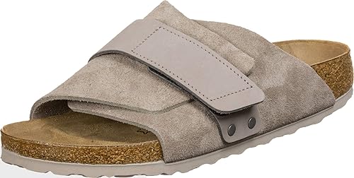 Amazon ビルケンシュトック メンズ レディース コンフォートサンダル Kyoto ナロー 幅狭 トープ 42 27 0cm Birkenstock ビルケンシュトック ファッションサンダル