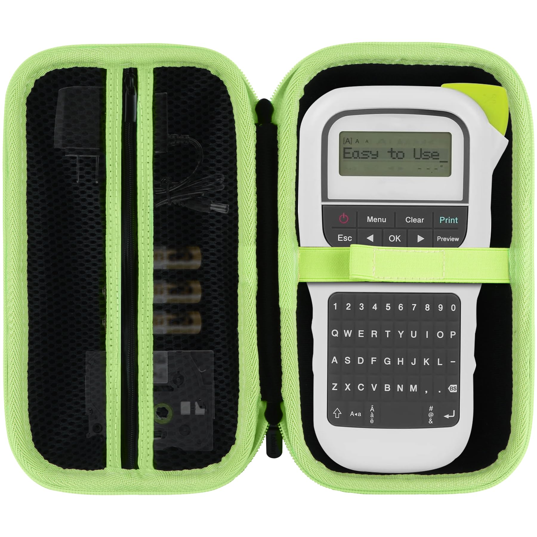 Lebakort Hard Carry Case Compatible with Brother P-Touch PTH110 Label Printer