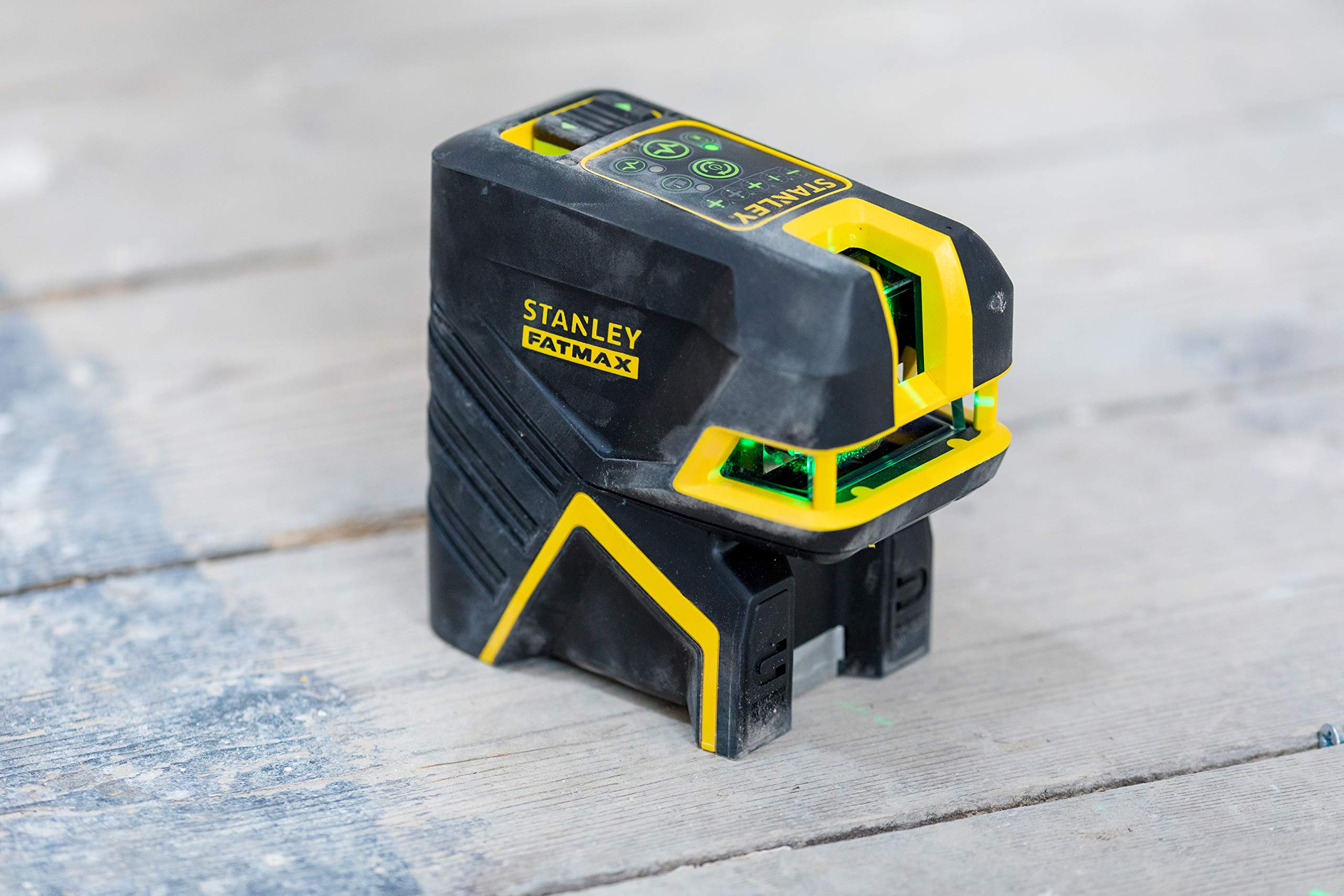 STANLEY FATMAX ‎FMHT77597-1 LIVELLA LASER A CROCE + 2 PUNTI FATMAX® SCGi-P2 - RAGGIO VERDE