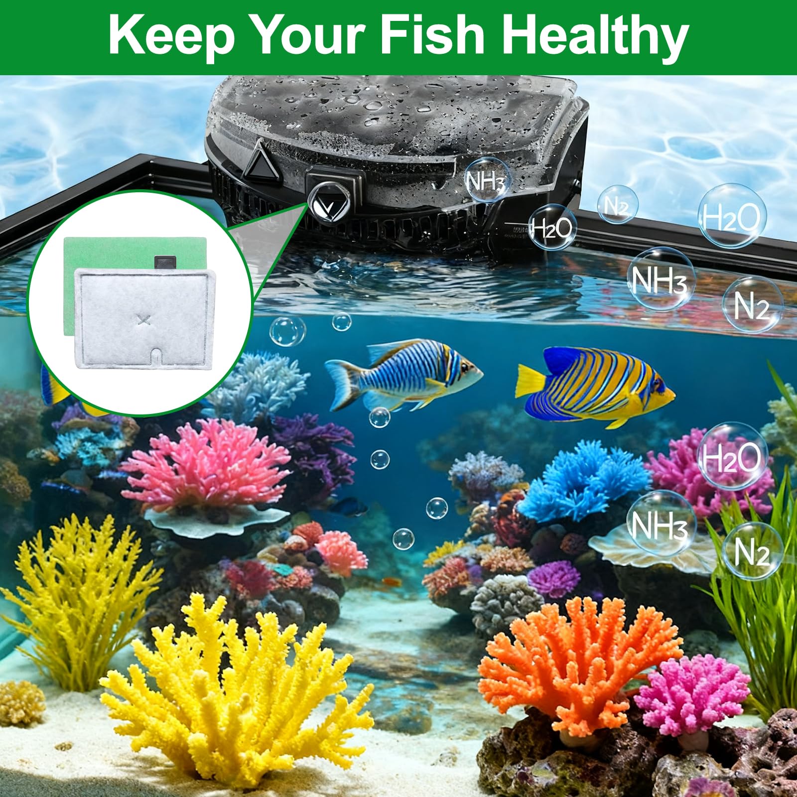 lrgnixs 8PCS CF1 Fish Tank Filter Cartridges - Image 4