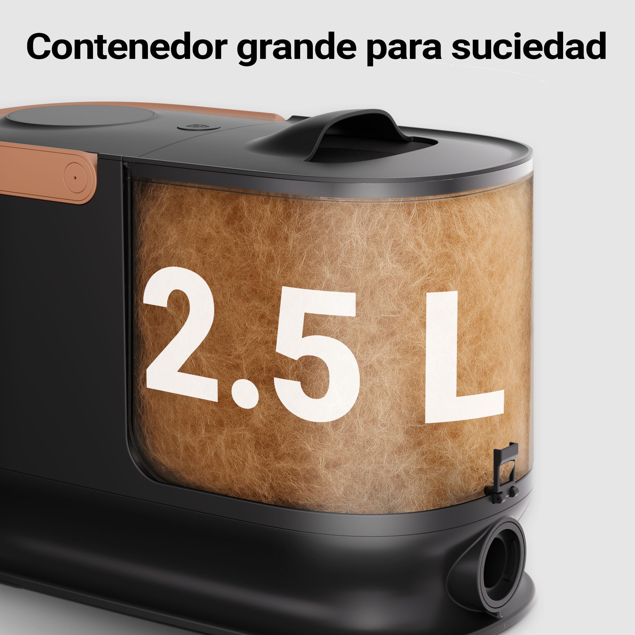 Fudajo Set de peluquería para mascotas negro, cortapelos multifuncional 6 en 1 recortadora para pelaje de animales, kit de peluquería para mascotas para un pelaje sano, recortadora con pistón