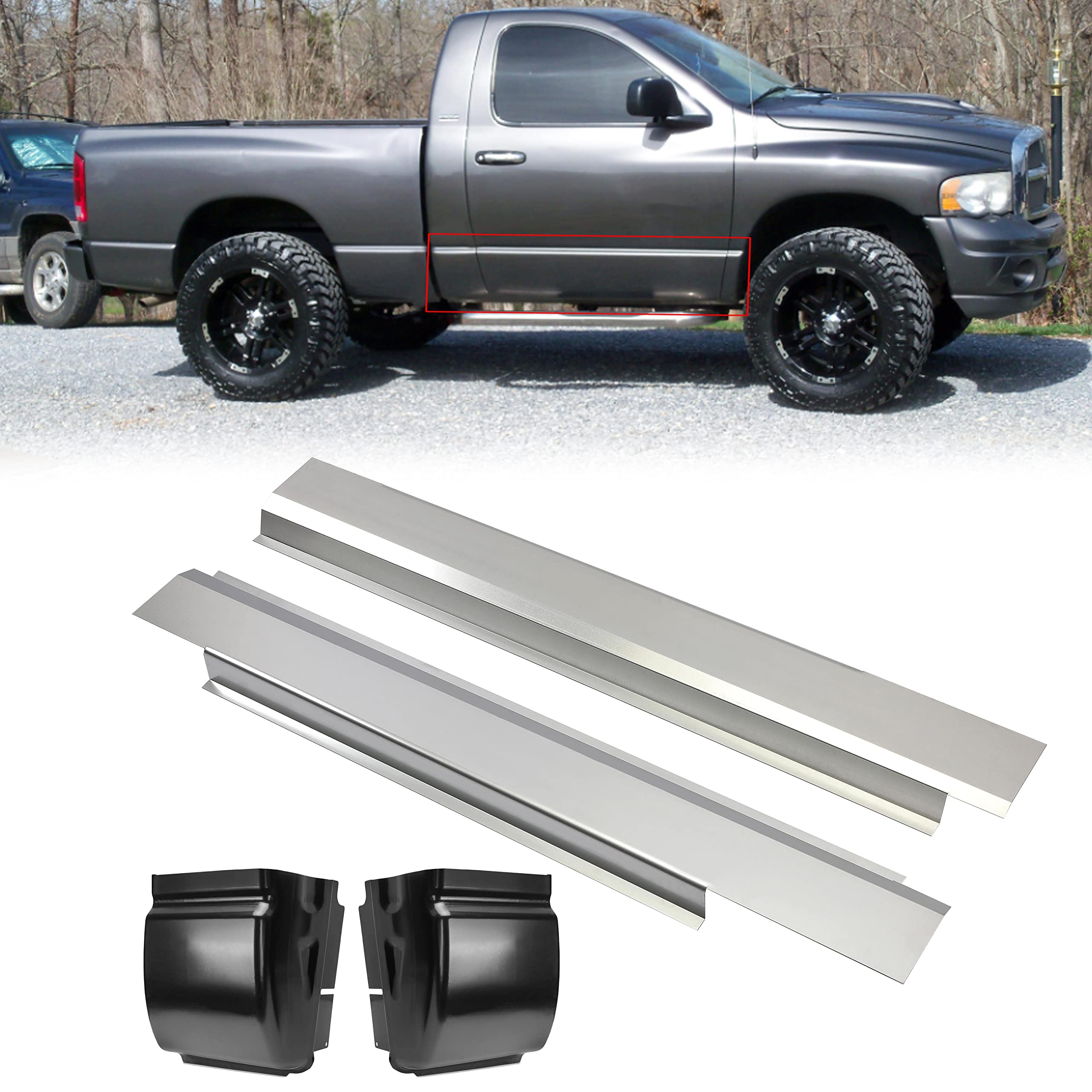 Lowest Prices Easy Return HECASA Outer Rocker Panel & Cab Corners