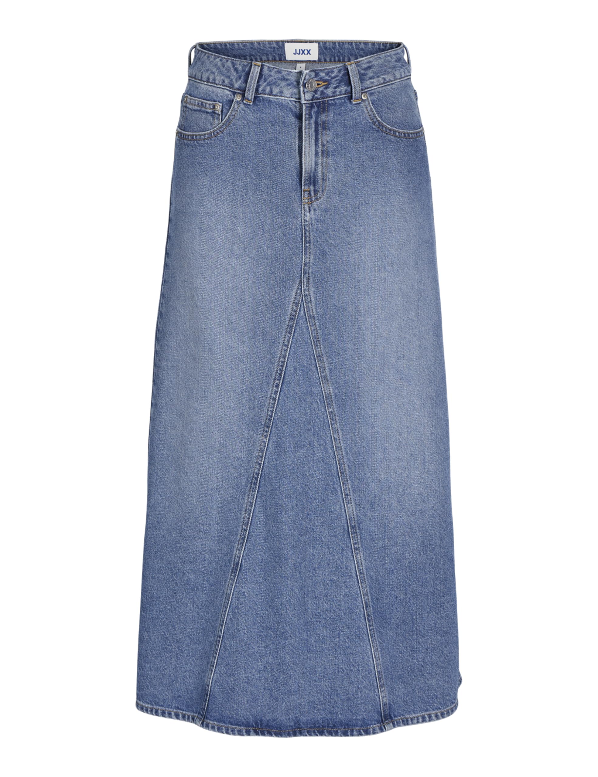Jack & Jones JXRIDA Female Denim Skirt, Medium Blue (Medium Blue Denim), S