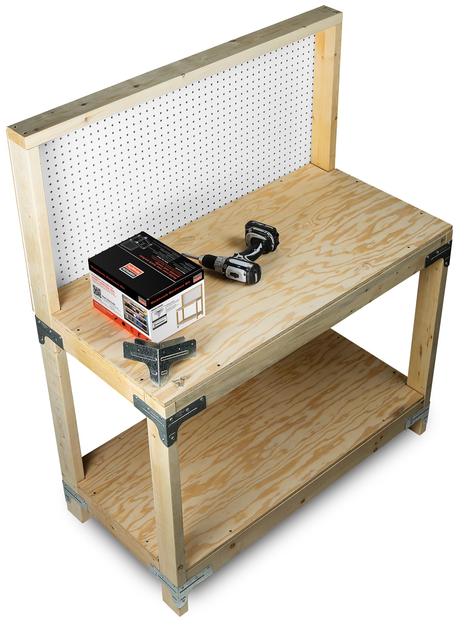 Simpson Strong Tie WBSK Workbench and Shelving Hardware Kit (2 Kits)