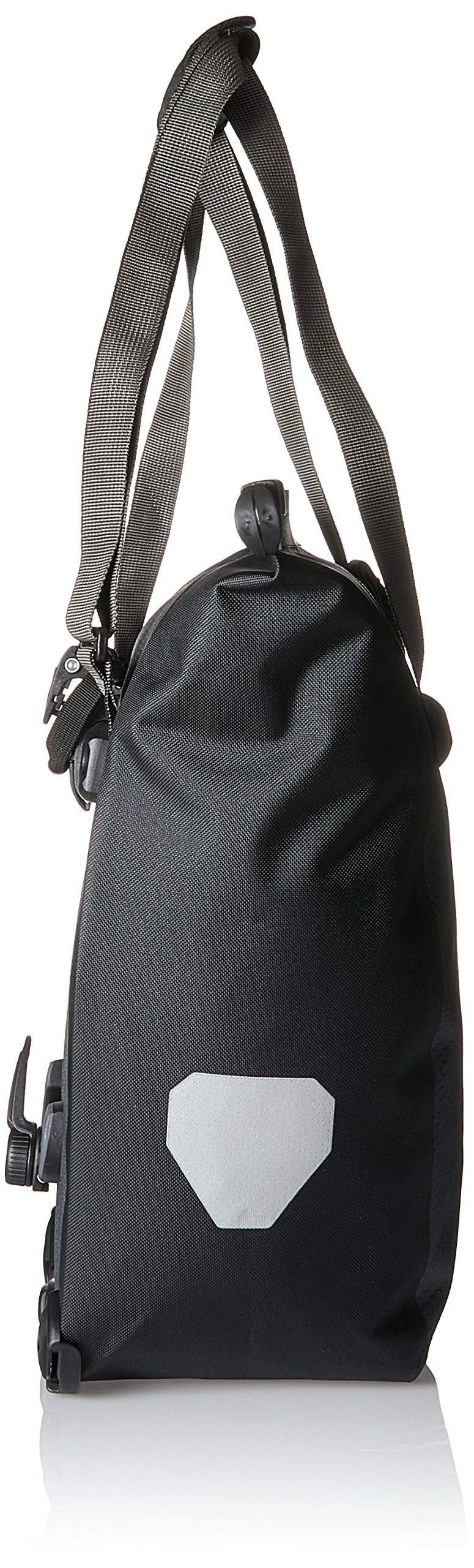 Ortlieb Bike Shopper Pannier: Each, QL2 Hardware, Slate/Black