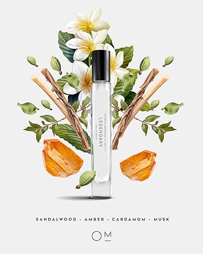 Miniatura 2 de OCTAVIA MORGAN Los Angeles Legendary Eau De Parfum Spray  Fragancia Woody Spicy Clean de larga duración  Fragancia para hombres y mujeres, 0.3 fl oz