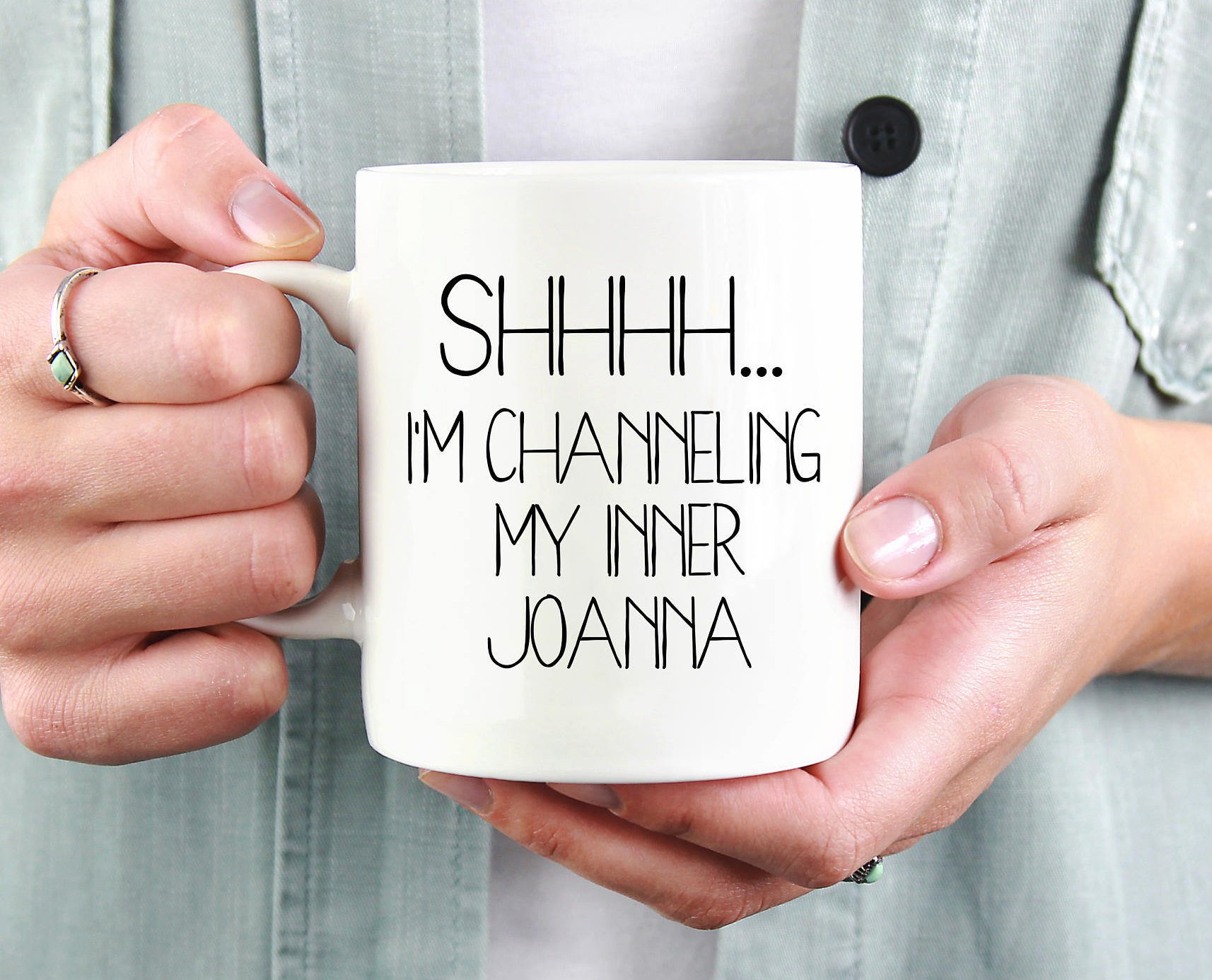 Dillo LIZNICE - Joanna Gaines Mug, Fixer Upper Coffee Mug, Funny Fixer Upper Mug, Joanna Gaines Cup, Farmhouse Mug, Inner Joanna Mug, Fixer Upper Gift Mug 15oz91324