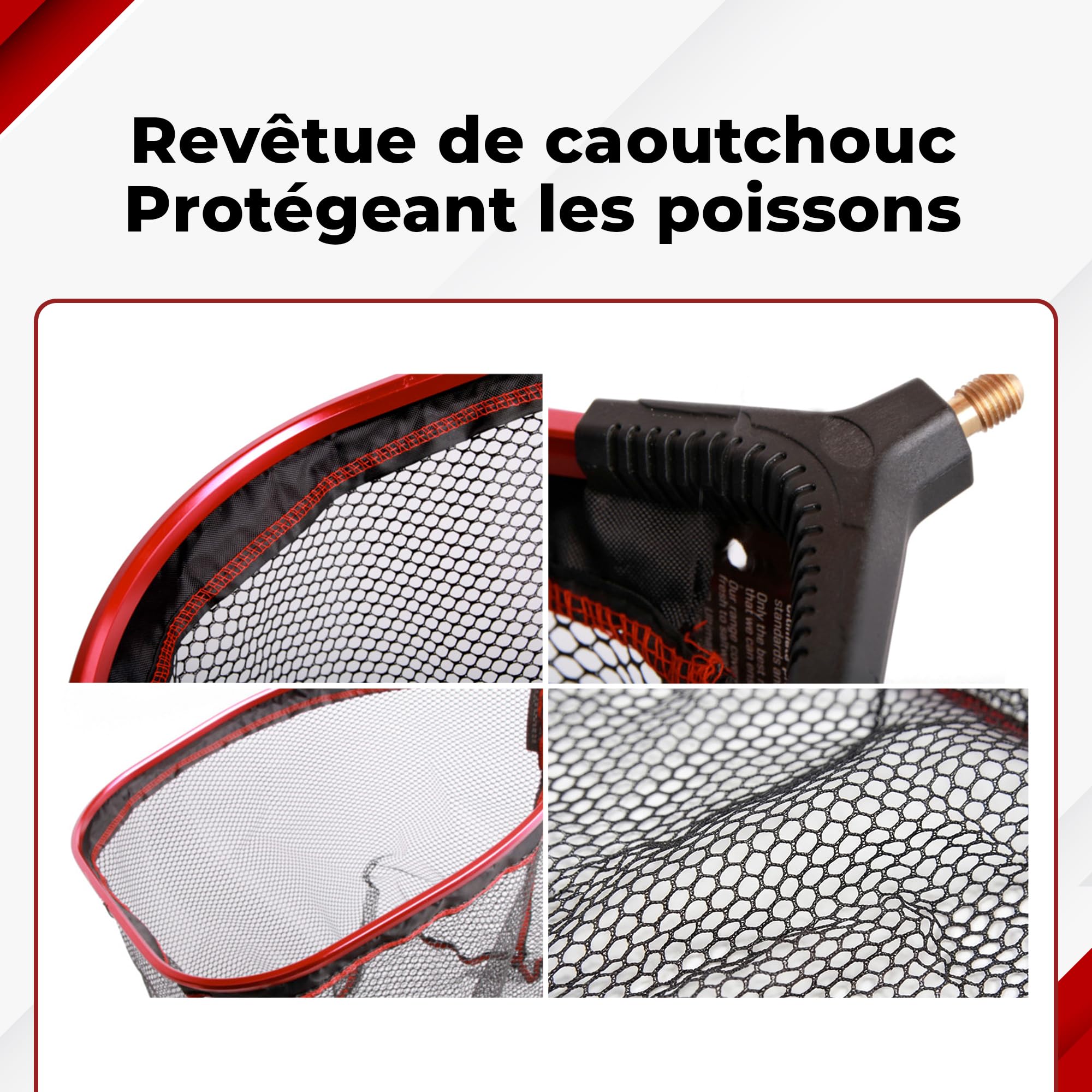 Ultimate Epuisette Streetfishing Landing Net + Manche Télescopique 4.00m - Epuisette