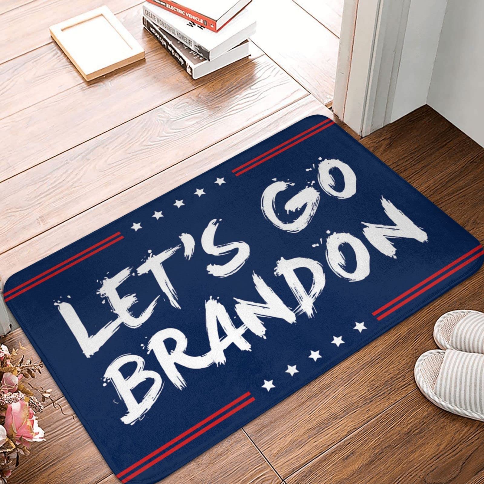 Tapis de bain rustique Lets Go Brandon 65x90 cm pour décoration d'intérieur