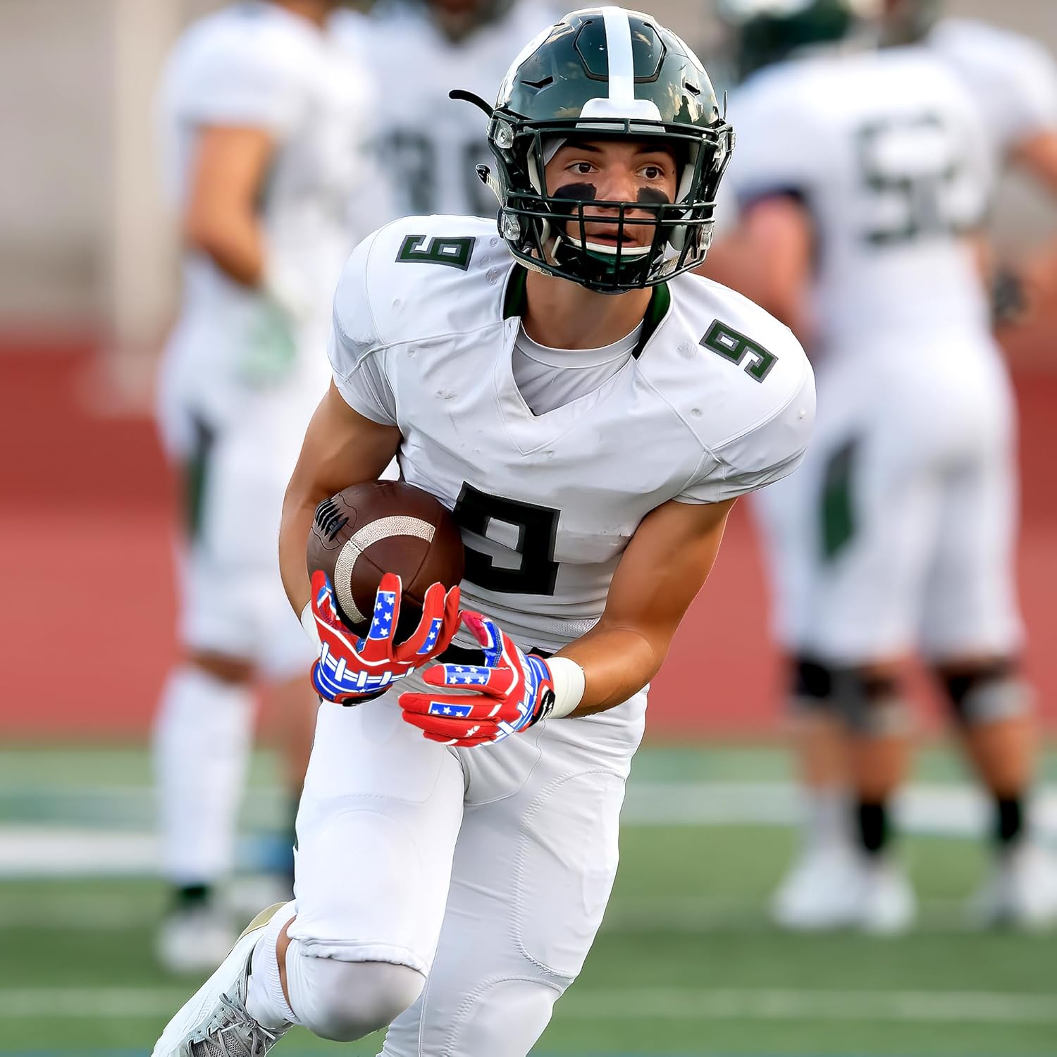 Kids Football Gloves, Youth Football Receiver Gloves with Super Sticky & Non-Slip Grip, for Best Game Experience - Image 6