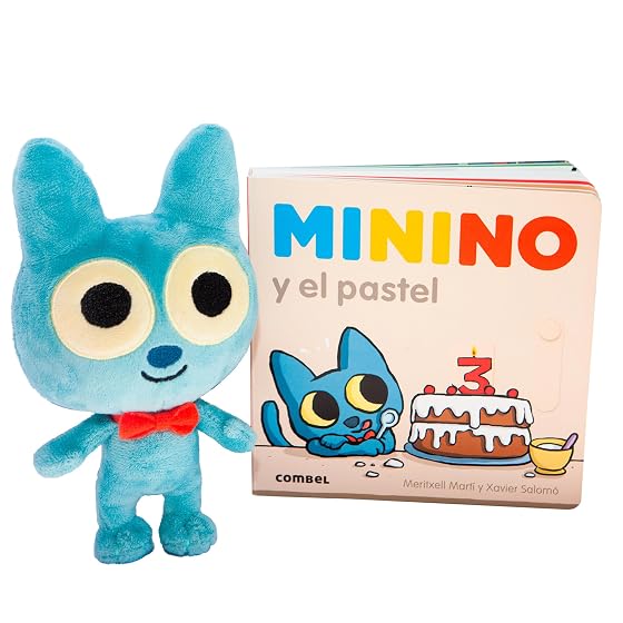 pack Minino y el pastel + peluche