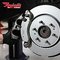 Vista 6 de Placas de freno delanteras de repuesto Raybestos Element3 EHT para vehículos selectos Toyota (4Runner, FJ Cruiser, Sequoia, Tacoma, Tundra), Lexus