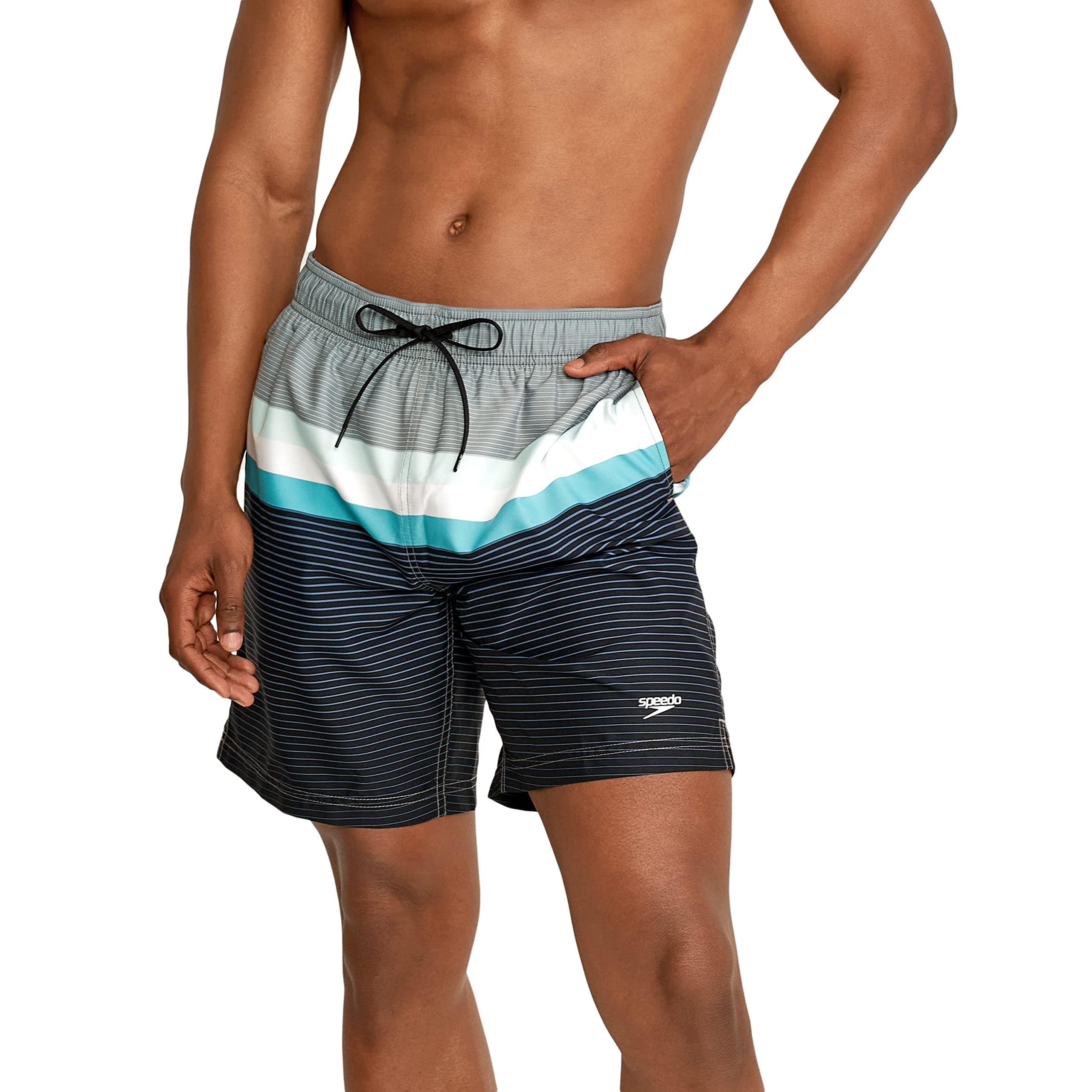Speedo Swim Trunk Redondo Printed Mid Length Bañador para Hombre Hombre