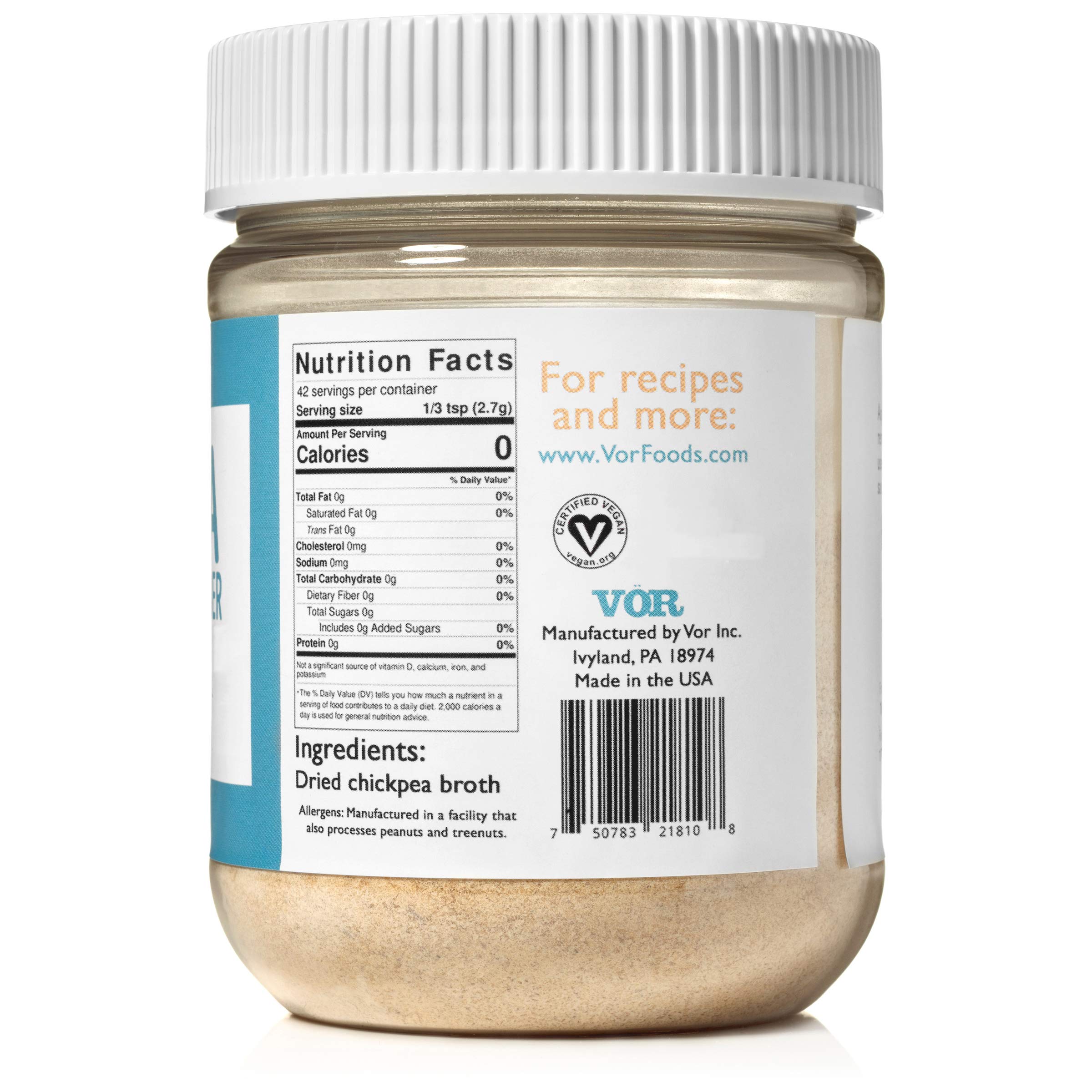 Vor Aquafaba Powder 4oz Vegan Plant Based Egg Replacement Replaces 42 Eggs Buy Online In Great Britain At Desertcart