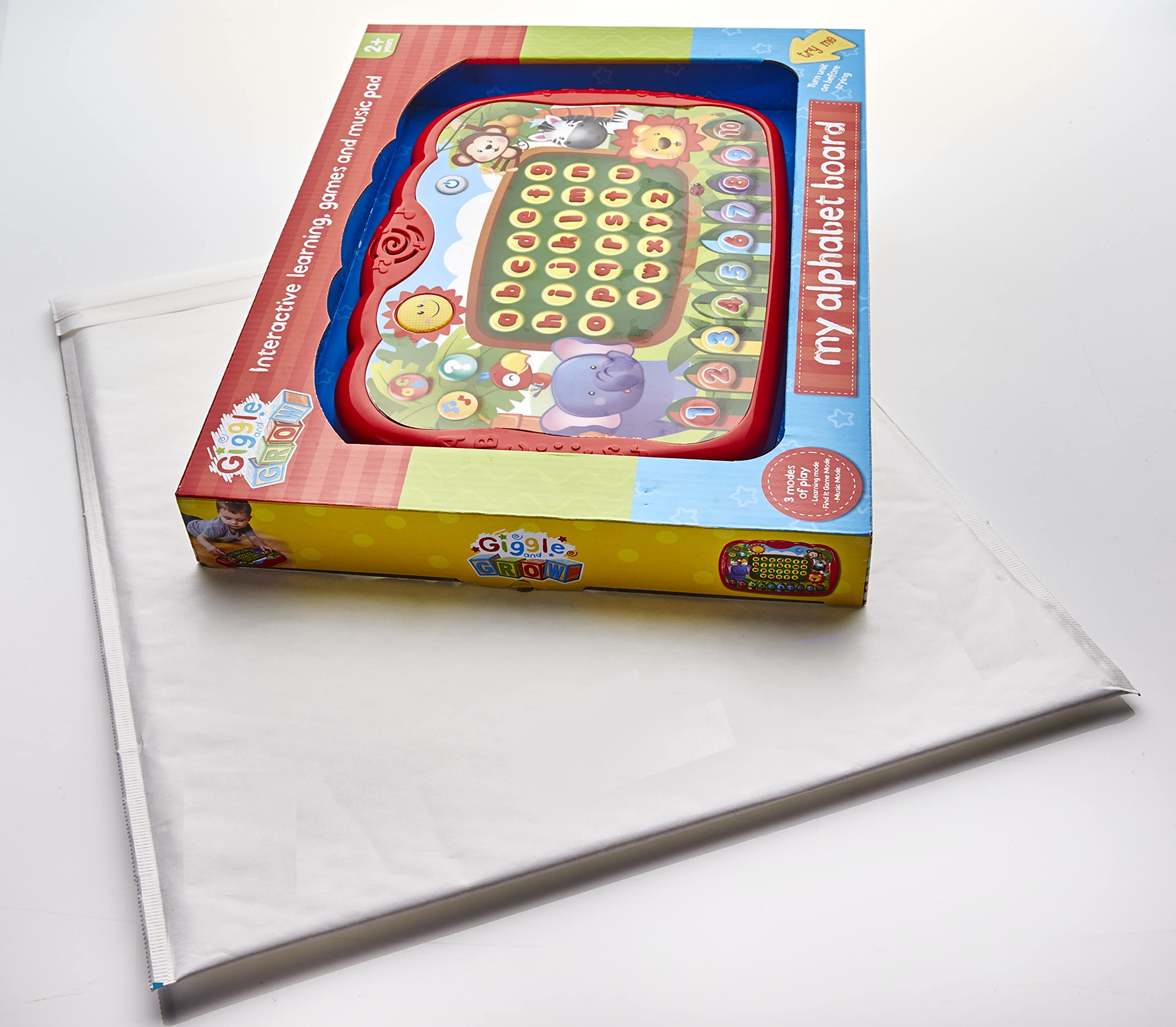 Jeco - Lot de 100 enveloppes à bulles d'air kraft blanches taille K/10 int. 350 x 470 mm pochettes matelassées d'expédition PRO