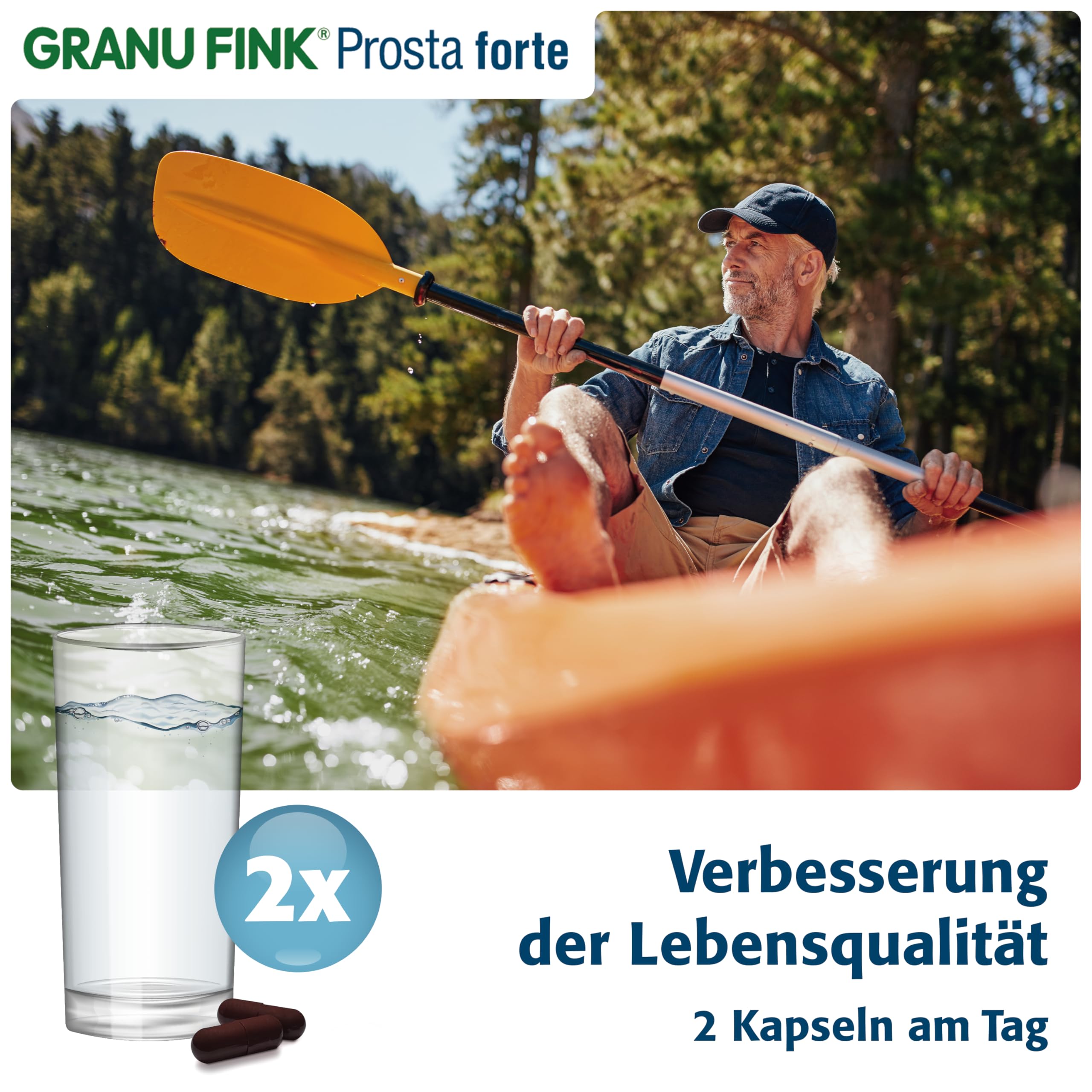 GRANU FINK Prosta forte 500 mg Hartkapseln, 140 St. Kapseln