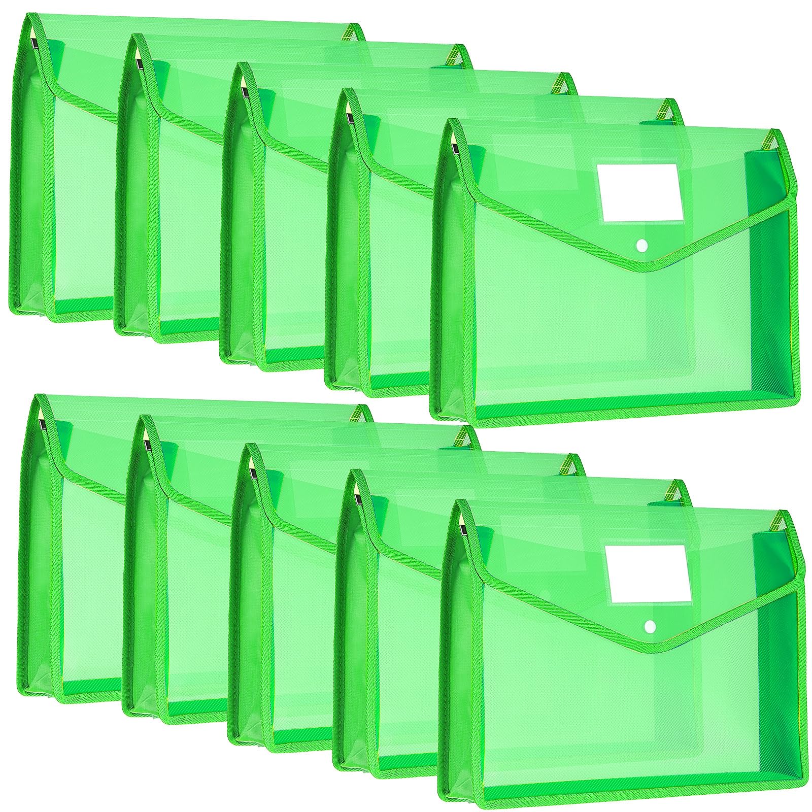 Amazon.com: Epakh 10 Pieces Plastic File Folders Envelope