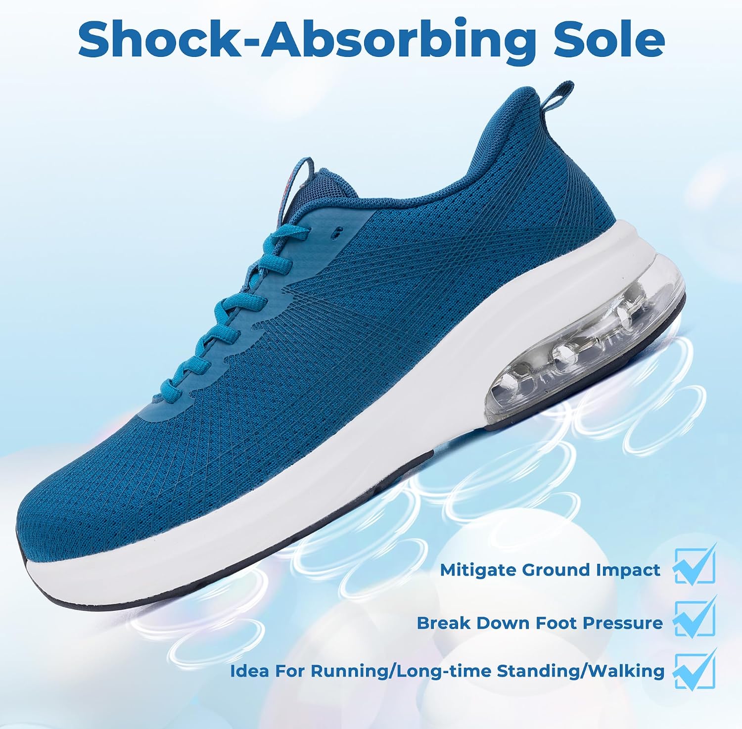 AOV Walking Shoes for Men Wide Toe Box Orthotic Sneakers for Plantar Fasciitis Relief Slip On Arch Support Tnnis Shoes