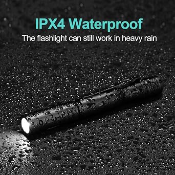 Pocketman LED Penlight Flashlight Small Flashlight Pocket-Size Pen Torch with Clip for Lighting