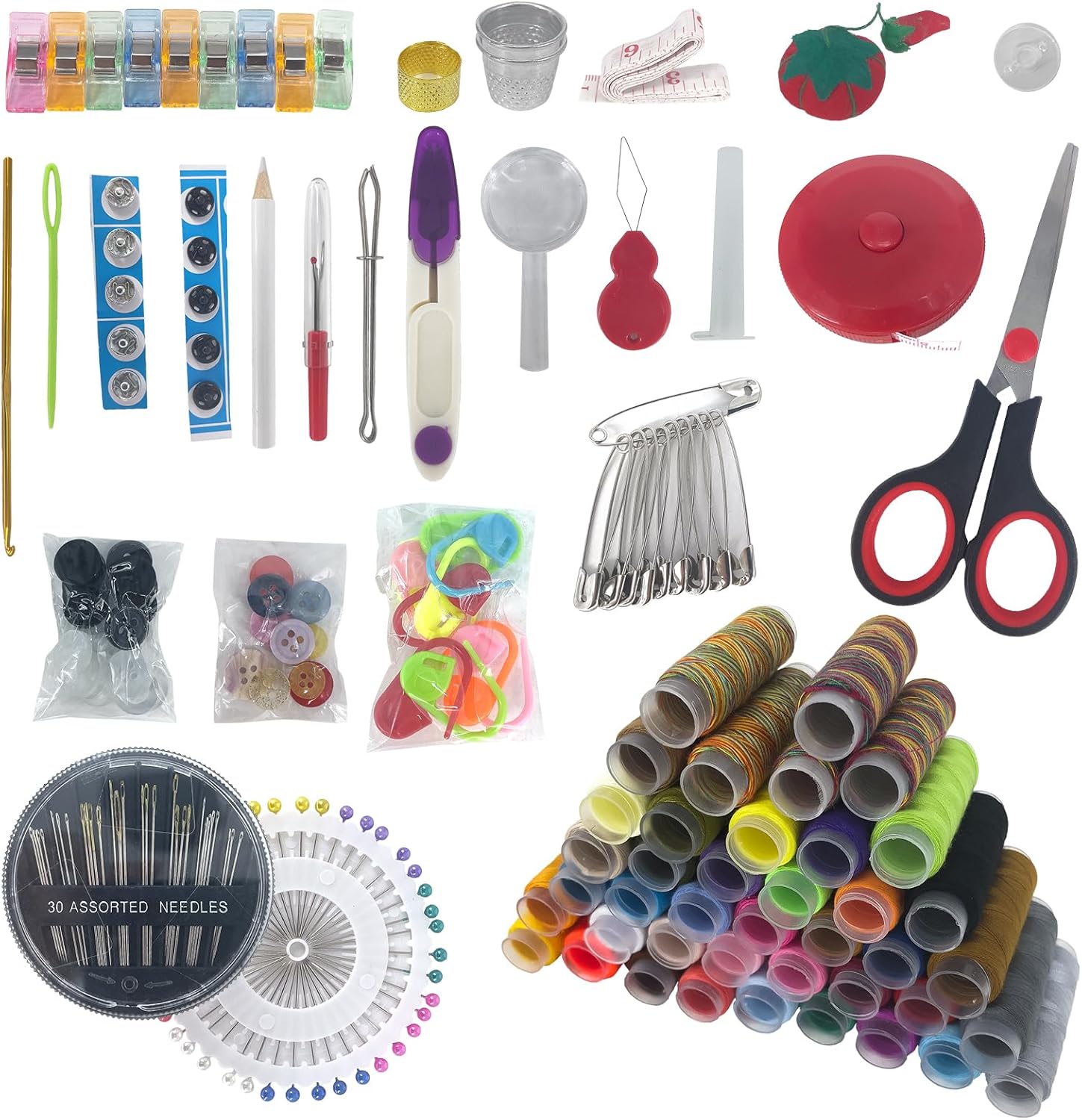 Professional Sewing Kit 229PCS Sewing Supplies Accessories Supplies for Beginner SewingTravel Home Easy to Carry Sewing Kit 229PCS