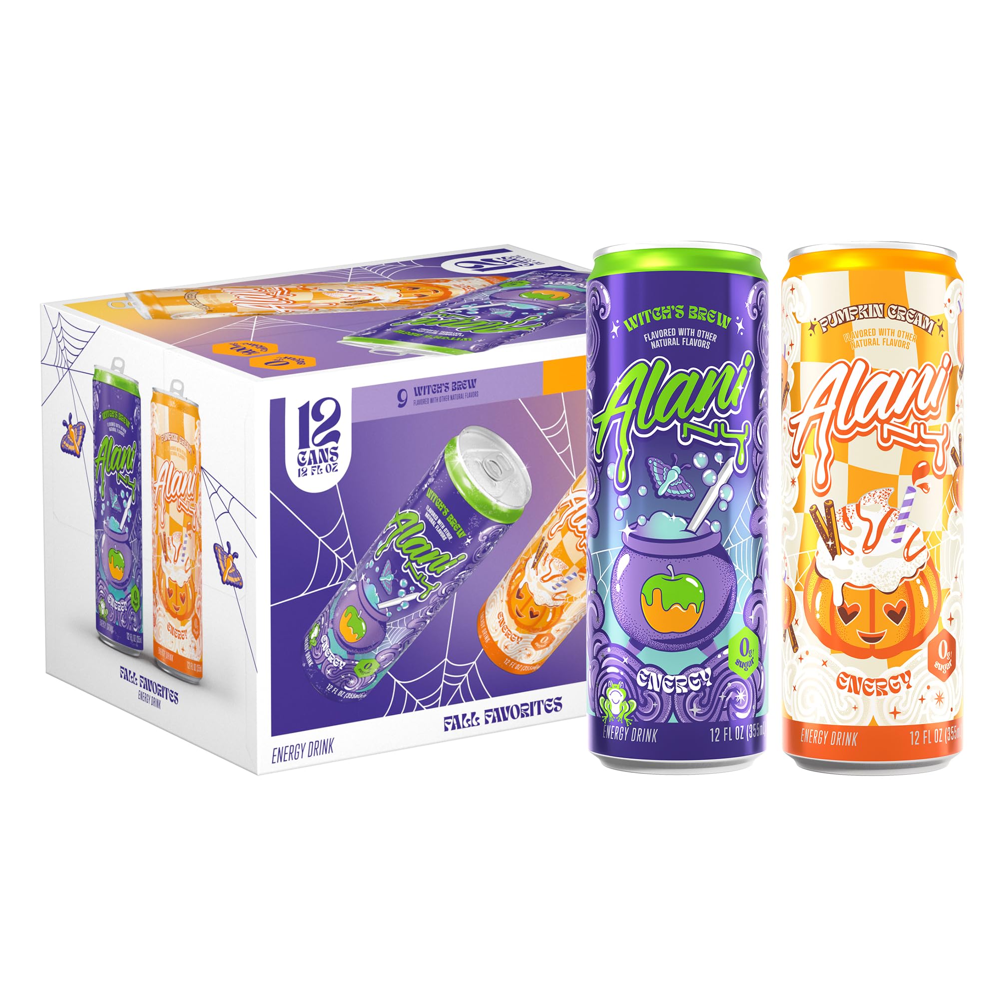 Amazon.com : Alani Nu VARIETY PACK - WITCH'S BREW & PUMPKIN CREAM