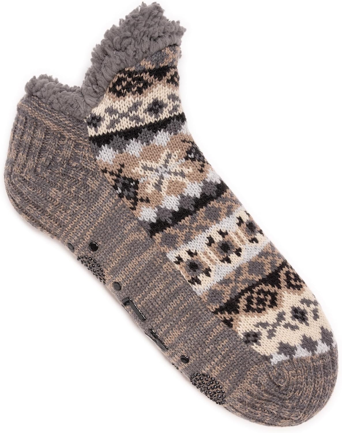 MUK LUKS mens Ankle Cabin Sox - Image 2