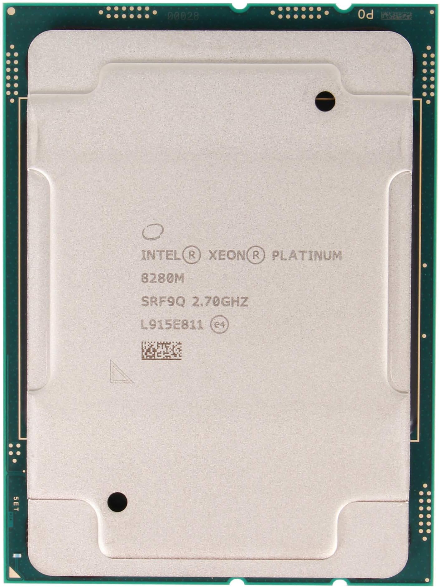 Intel Xeon Platinum 8280M Processor 28 Core 2.70GH 39MB Cache TDP 205W (CD8069504228101)(Cascade Lake)(OEM Tray Processor)