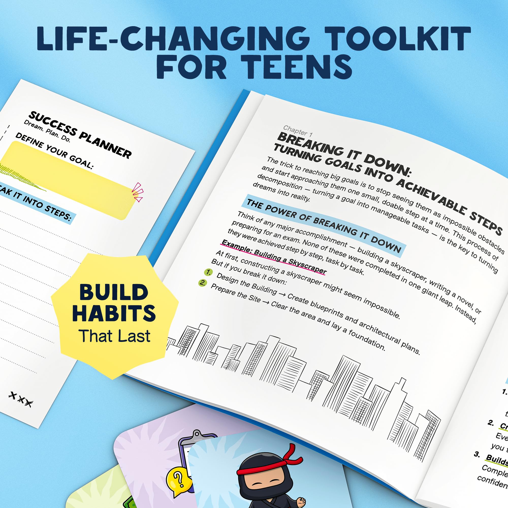 Teen Skills Box - Gift for Teen Boys 13-17 Year Old