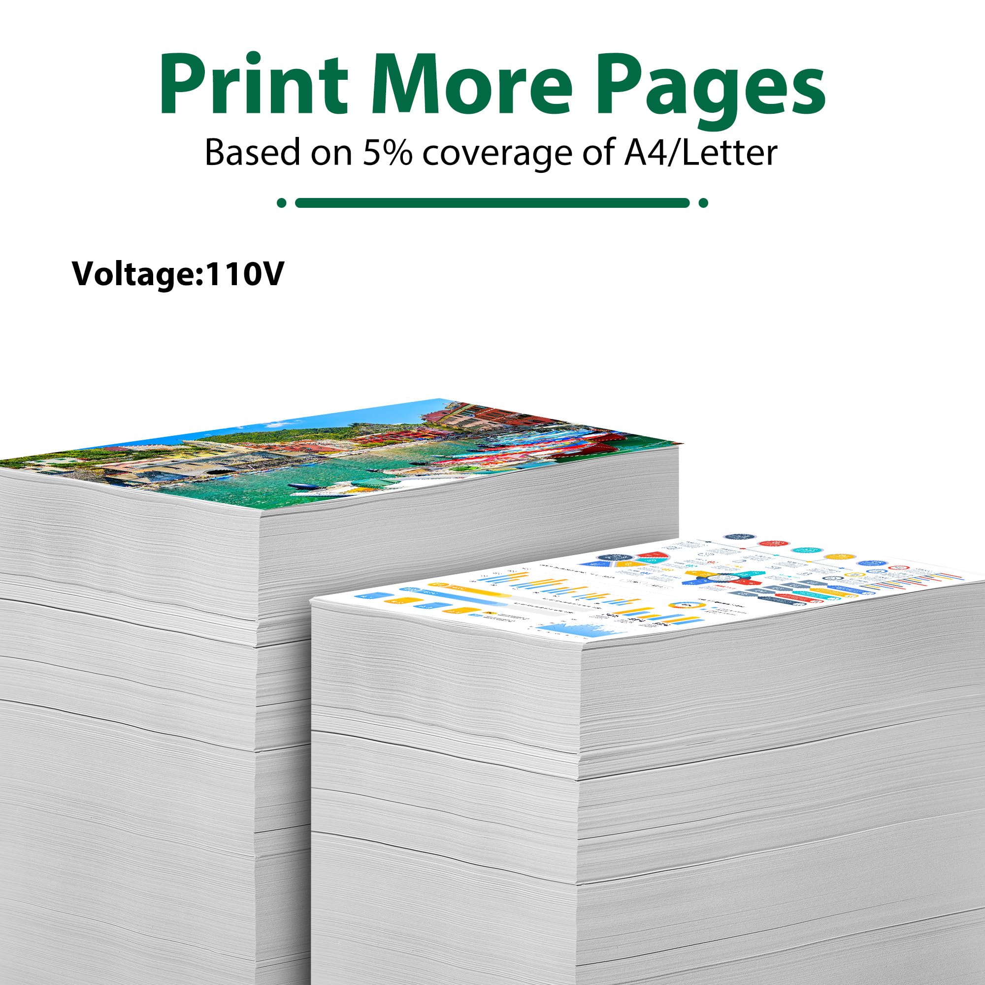 C935 X945 Fuser Unit Replacement for Lexmark C935 Fuser Compatible with C935 X940 X945 MFP Printer Fuser X945 Fixing Unit, 1-Pack for 110V