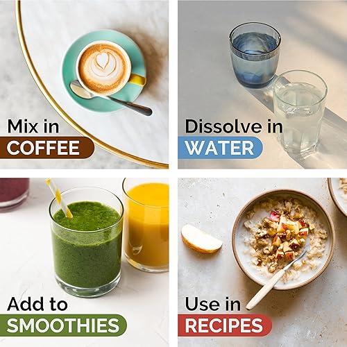 Miniatura 5 de Zint Péptidos de colágeno en polvo certificado paleo y ceto hidrolizado de colágeno granulado para una mayor absorción proteína hidrolizada