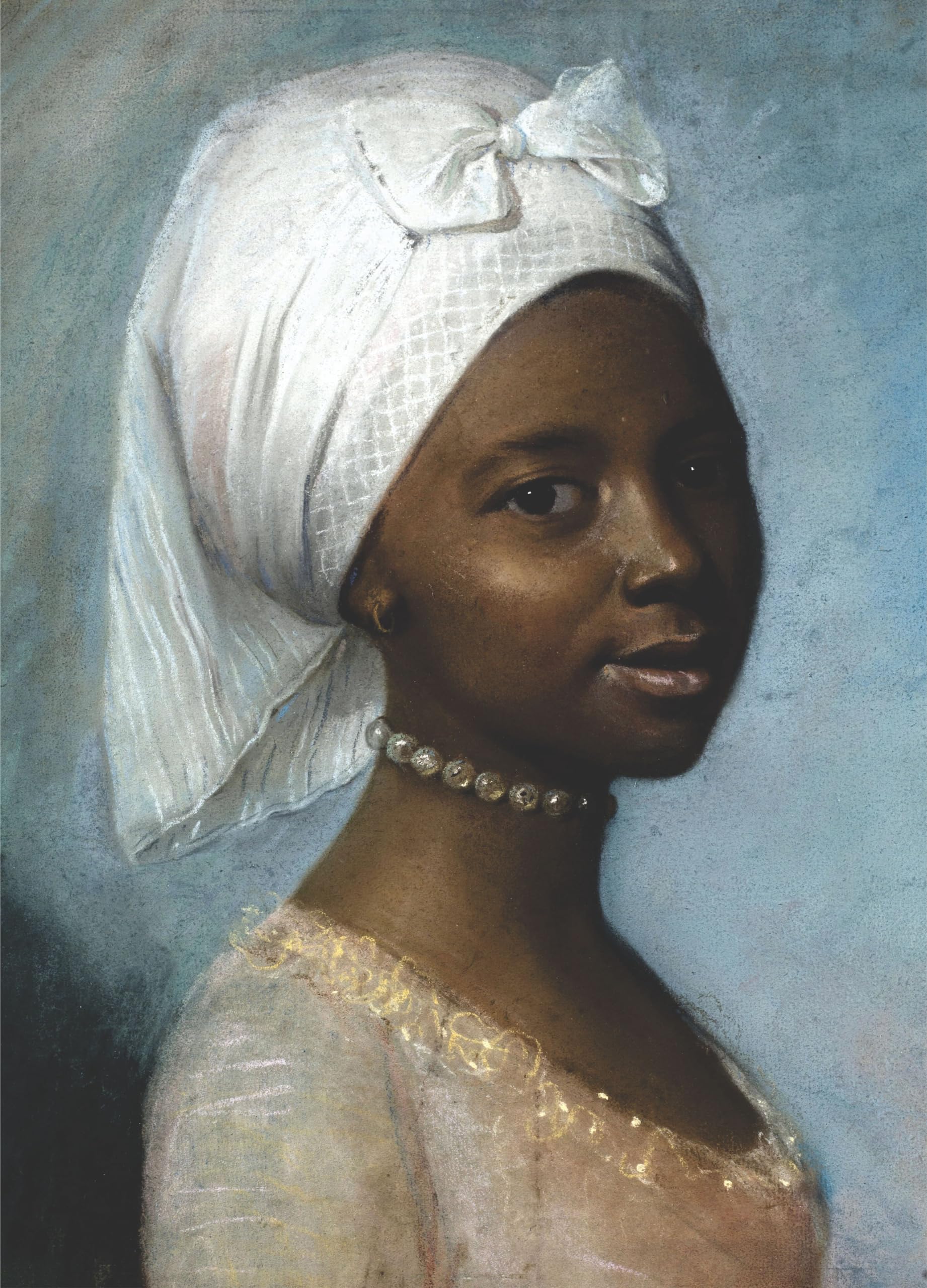Papier de riz Jeune femme Africaine pour une décoration ethnique chic