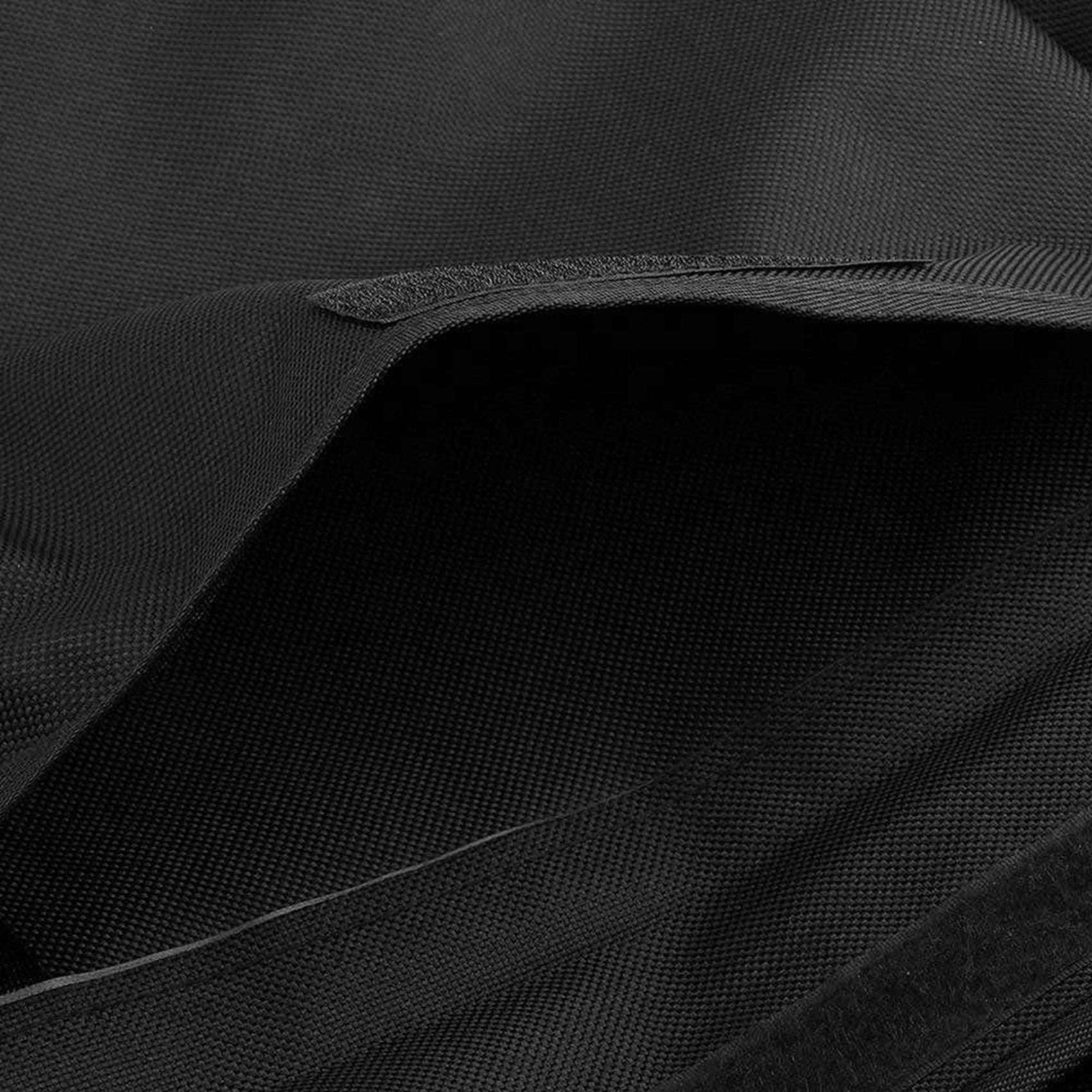 2 bolsas de almacenamiento de acordeón Oxford negras para 48 acordeones bajos, negro, negro, Negro