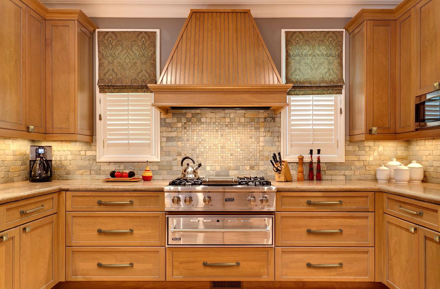 Goo-Ki 6 Pack Antique Brass 7.6-Inch(192mm) Center to Center Arch Cabinet Pulls Drawer Handles Zinc Alloy Mid-Century Modern Hardware for Kitchen and Bathroom Cupboard