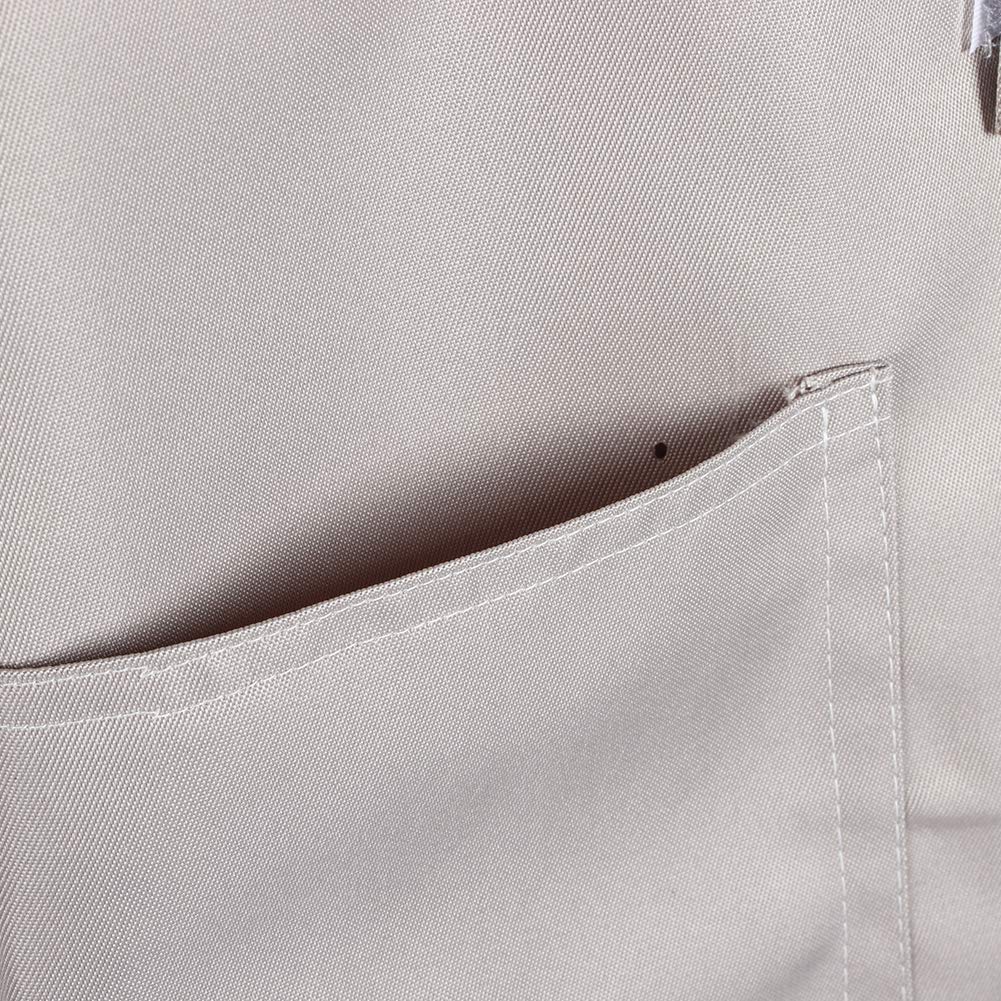 Traje de Apicultor con Capucha de una Pieza Berezo Protective Ropa Anti -Bee Equipo de Apicultura de algodón Duradero para apicultores Gris 180 190 cm