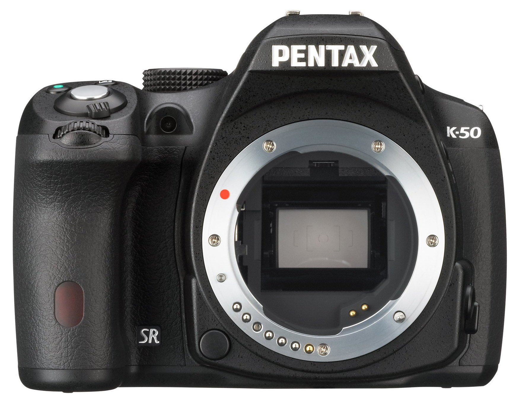 Pentax K-50 DSLR Camera Body Only - Black (16MP, CMOS APS-C Sensor 