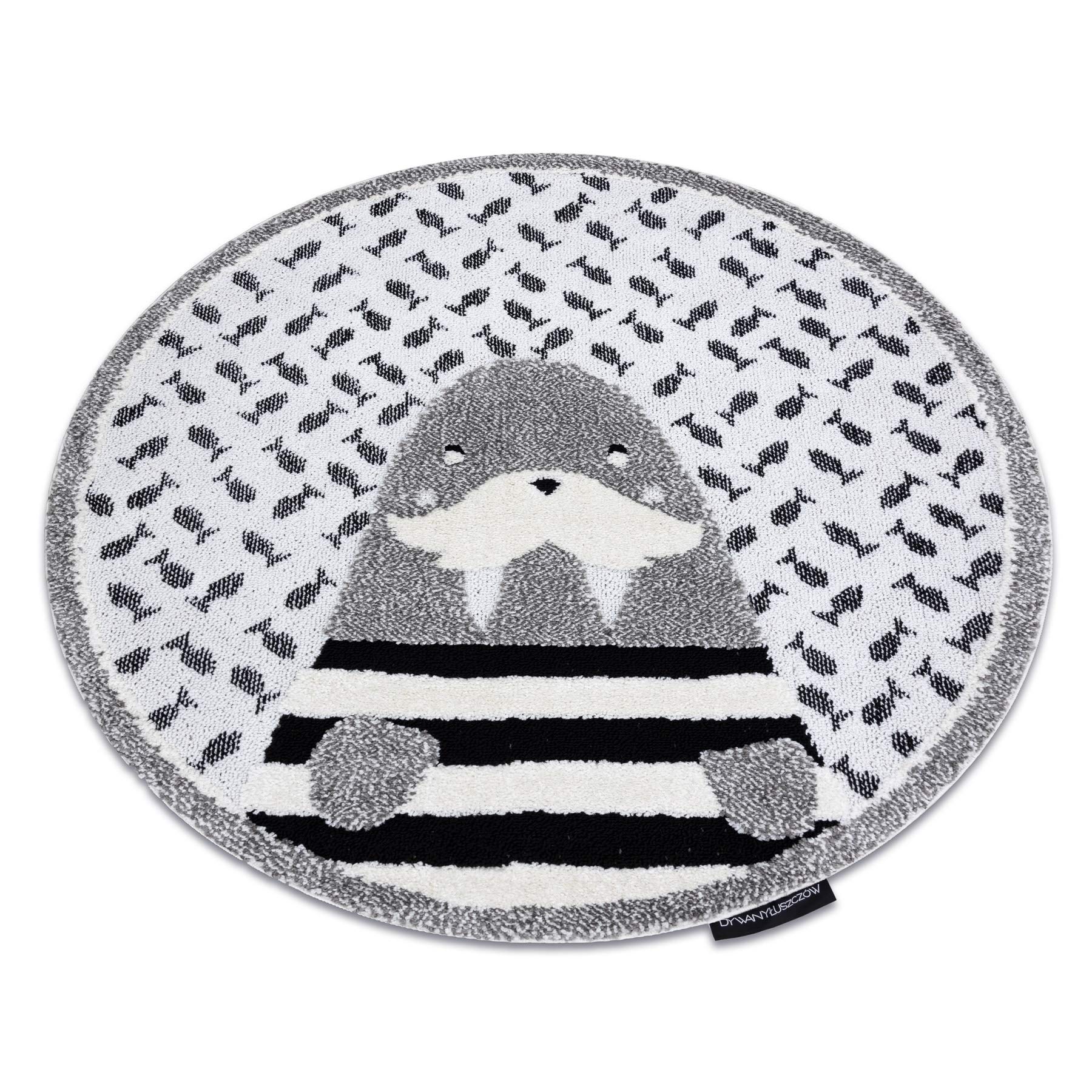 Tapis chambre de bébé morse Joy Walrus doux en polaire pour moments câlins