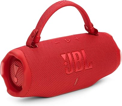 JBL Charge6, Bluetooth Hoparlör, IP67, Kırmızı
