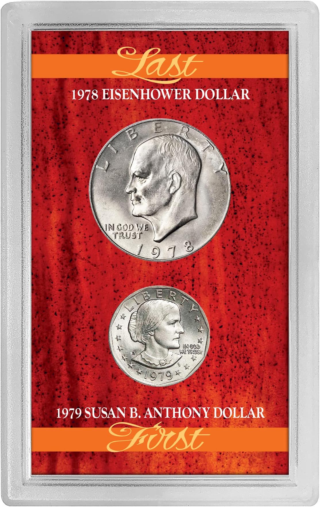 American Coin TreasuresLast Eisenhower Dollar and First Susan B. Anthony Dollar