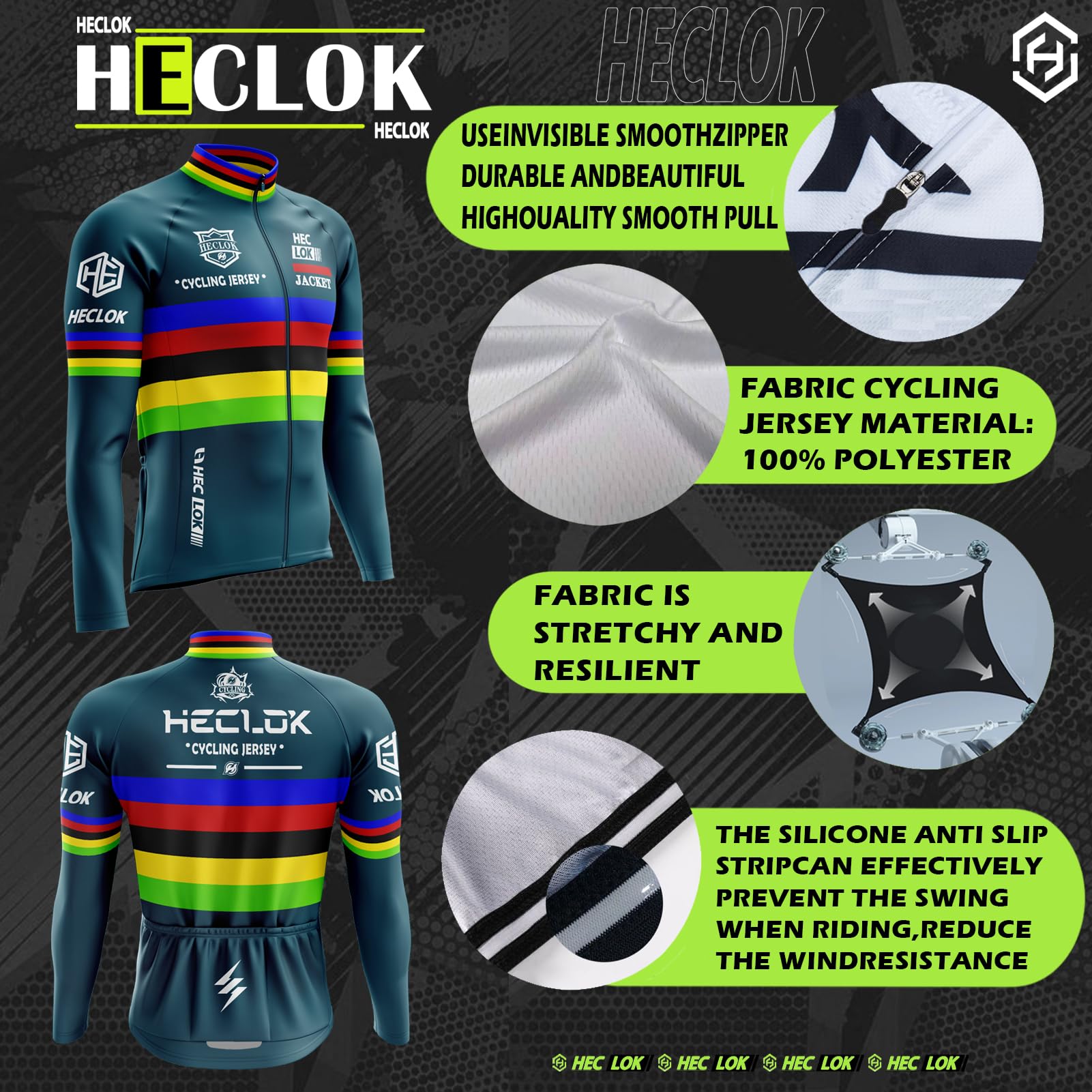 Maillot Cyclisme Homme Vêtements Cyclisme Homme, Hiver Tenue Cycliste en Polaire Thermique,Ensemble Cycliste à avec 9d Gel Pantalons, Maillot Velo Route Homme