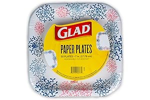 Glad Square Soak Proof Paper Plates under $5 for All Occasions