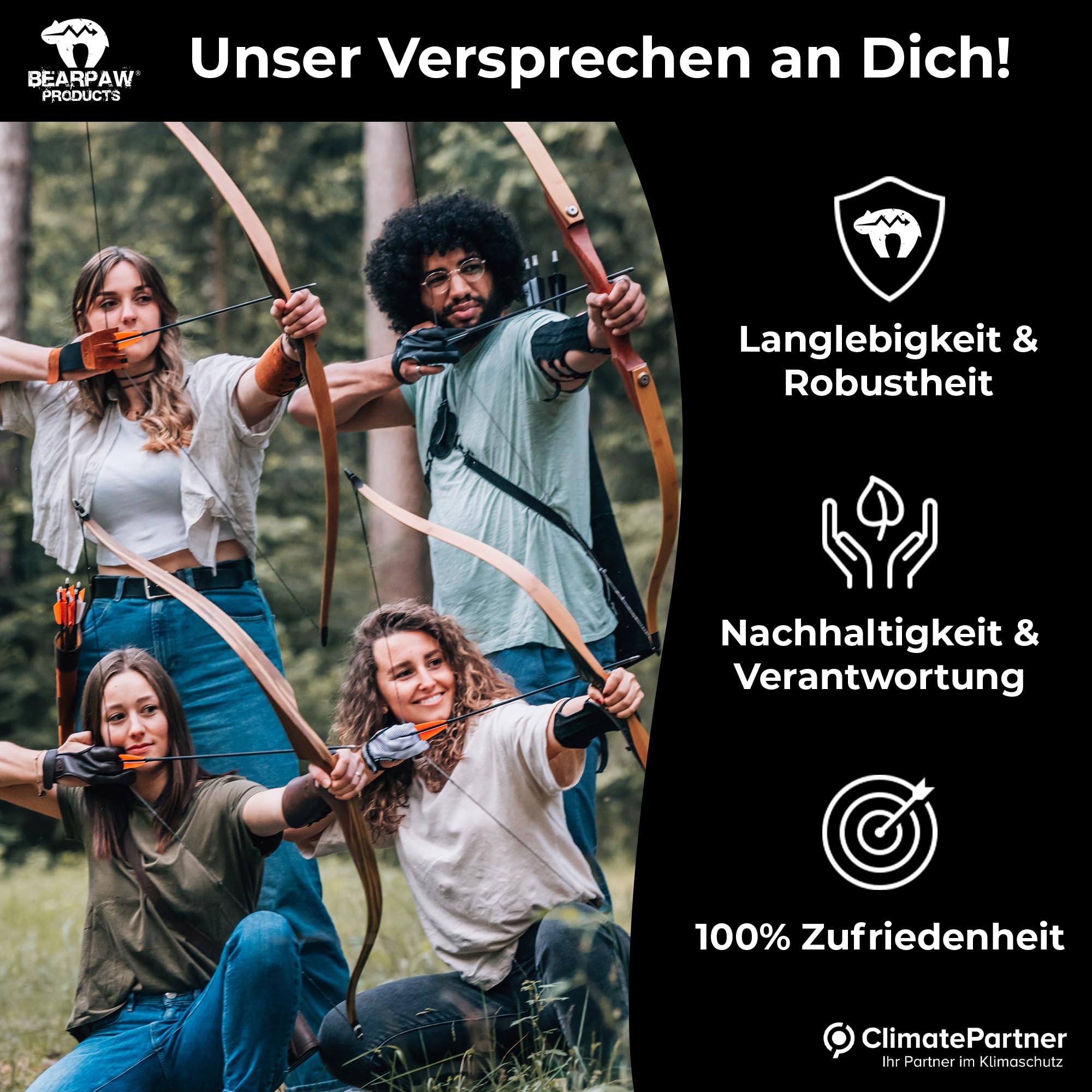 BEARPAW PRODUCTS Protezione per il braccio dinamico per tiro con l'arco