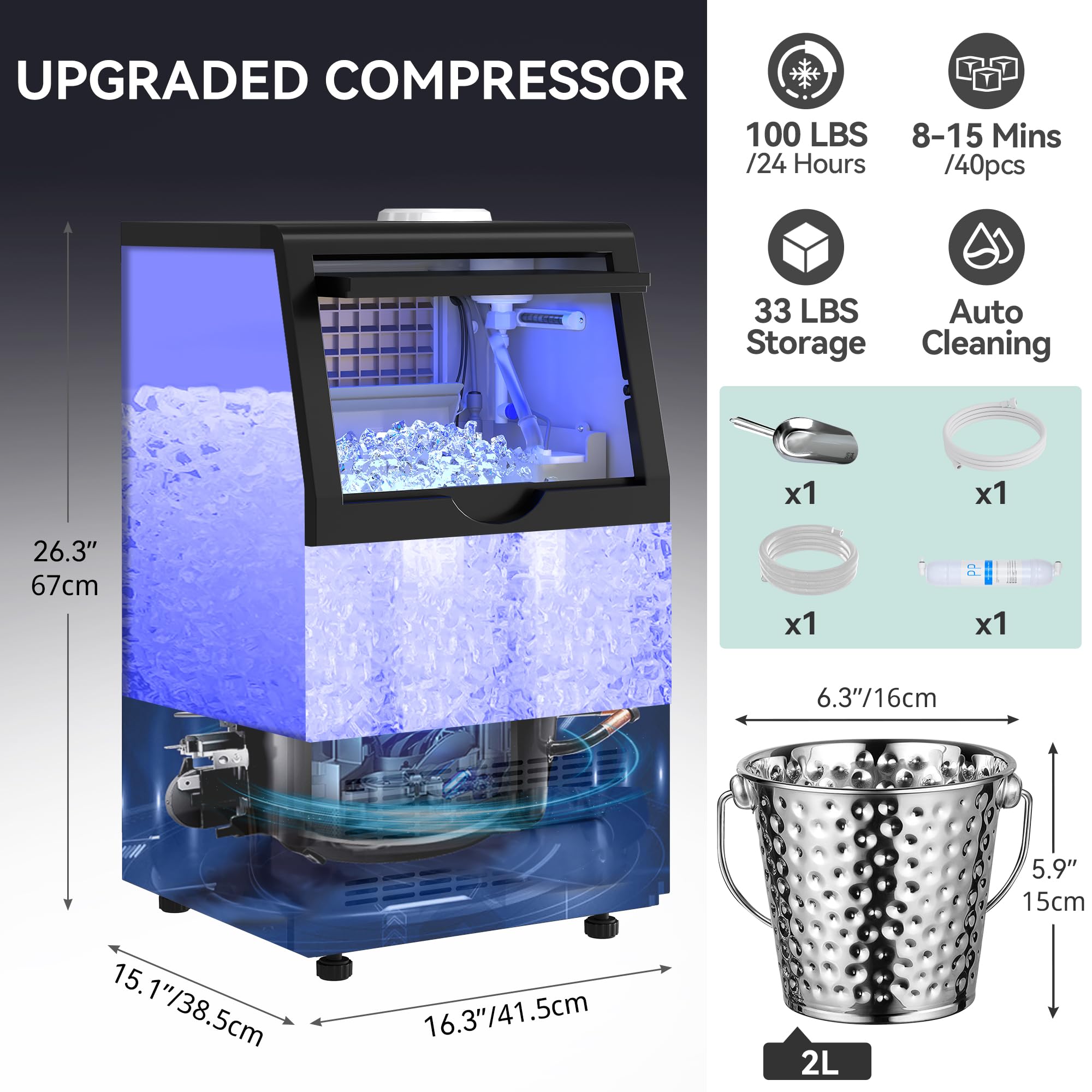 Sold Out ice Machine - Image 2