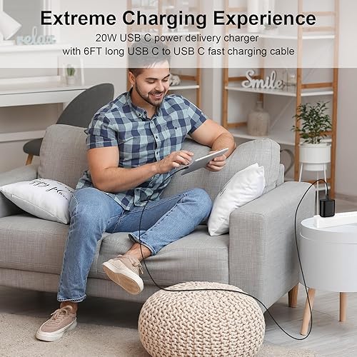 Miniatura 5 de USB C Fast Samsung Charger Block para Samsung Galaxy S23 Ultra FE A54 5G A14 5G A13 A53 A03s A23 S23 FE S22 S21 S20 Z Flip 5 Z Fold 5, iPhone 15 Pro