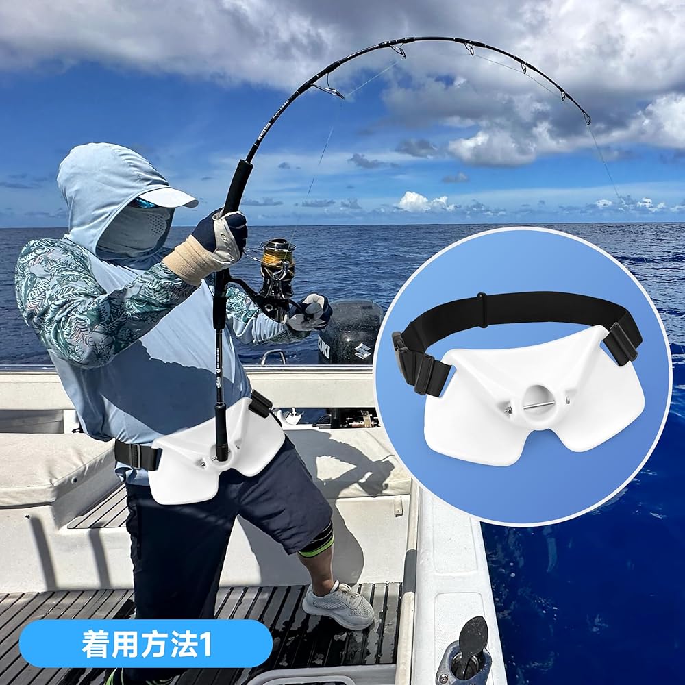 ガンベルト／フィッシングベルト Amazon | サンライク(SANLIKE) ギンバル ファイティングベルト