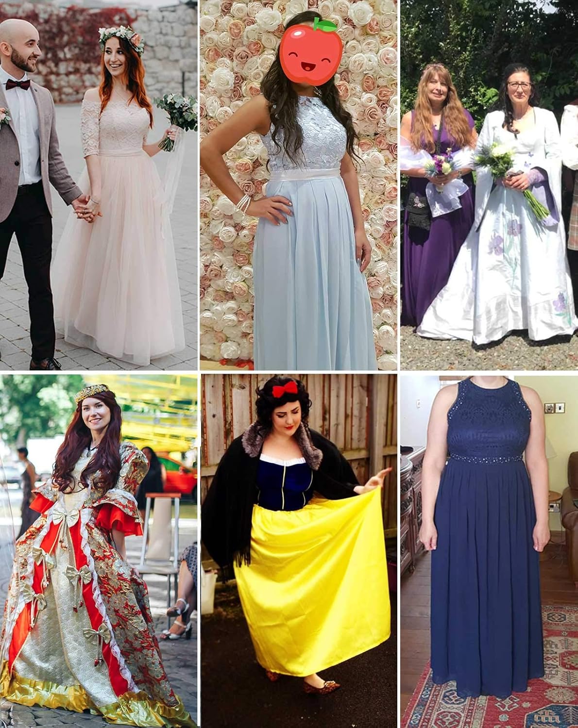 VanRose Women's Ankle Length Petticoat Bridal Wedding Slip Hoopless Crinoline Underskirt - Image 4